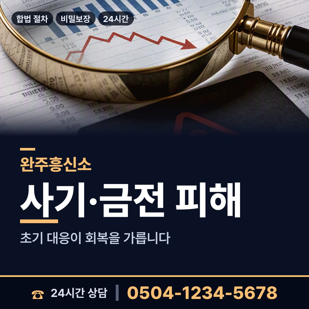 완주 동상면 흥신소의뢰비용 상담 안내